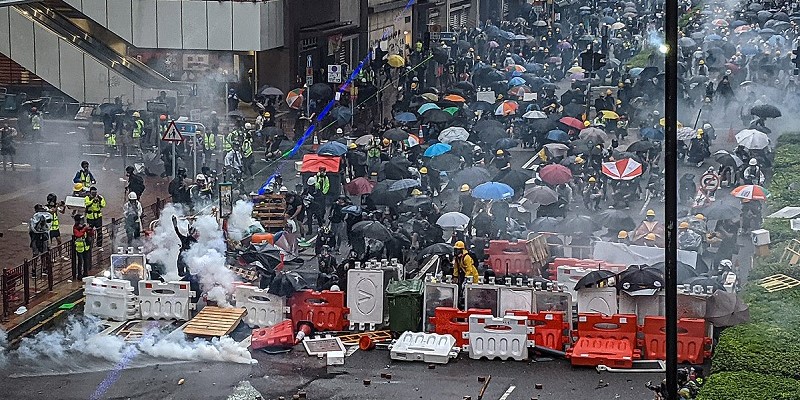 Hong Kong—withstanding the attack