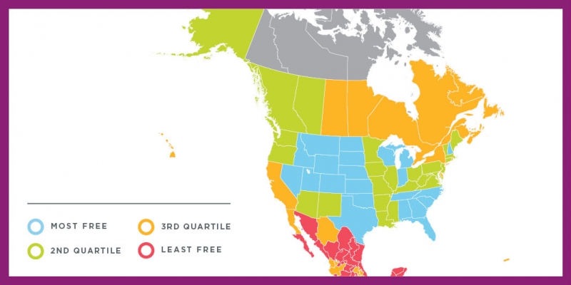 Economic Freedom of North America 2023